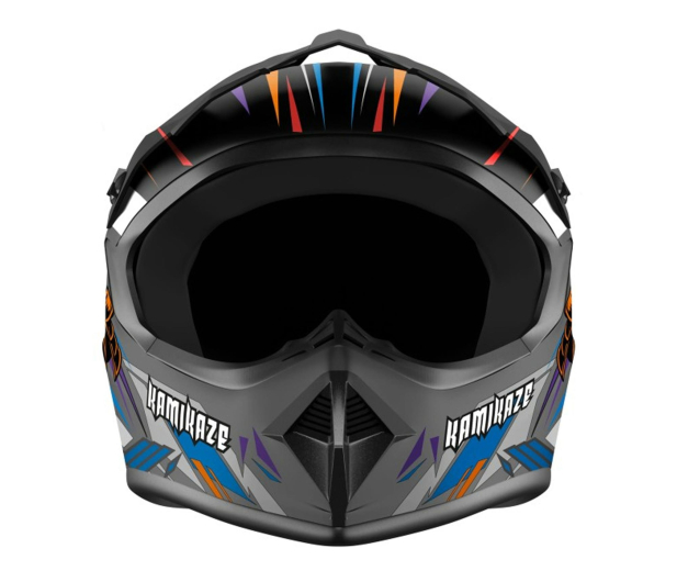 Kamikaze Kask pełny Ninja - L - 1526325 - zdjęcie 3